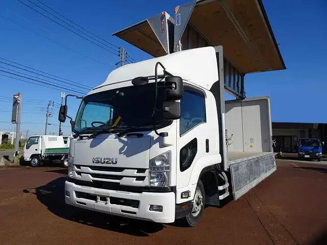いすゞ フォワード 中型/増トン ウイング エアサス ベッド の中古トラック【車両No.156291】