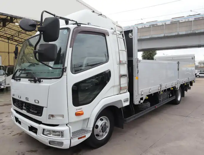 三菱 ファイター 中型/増トン 平ボディ パワーゲート アルミブロック の中古トラック【車両No.156223】