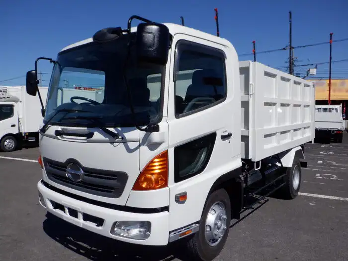 日野 レンジャー 中型/増トン ダンプ 土砂禁 ステンレス張り の中古トラック【車両No.156287】