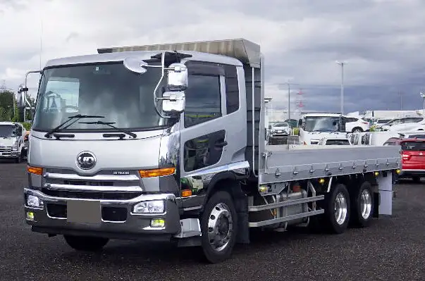 日産UD コンドル 中型/増トン 平ボディ 床鉄板 アルミブロック の中古トラック【車両No.156399】