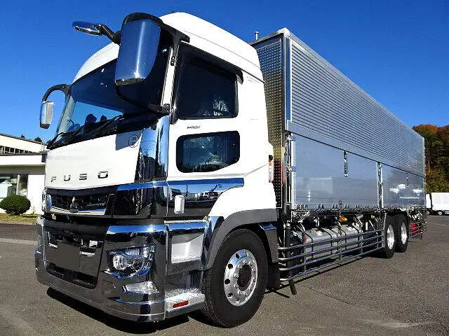 三菱 スーパーグレート 大型 ウイング ハイルーフ エアサス の中古トラック【車両No.156302】
