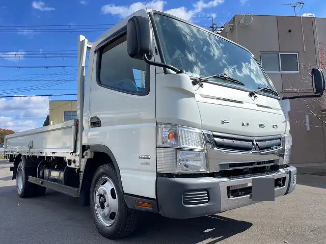 三菱 キャンター 小型 平ボディ 床鉄板 カスタム の中古トラック【車両No.156632】