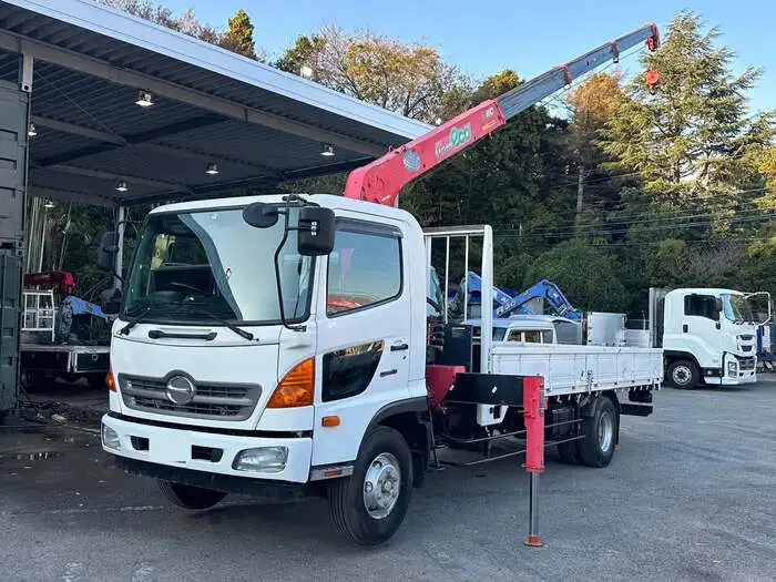 日野 レンジャー 中型/増トン クレーン付 4段 ラジコン の中古トラック【車両No.156468】