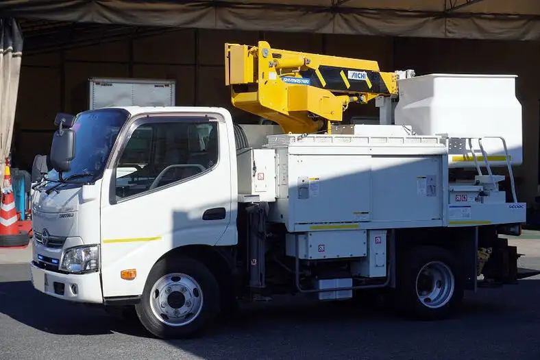 日野 デュトロ 小型 高所・建柱車 高所作業車 電工仕様 の中古トラック【車両No.156787】