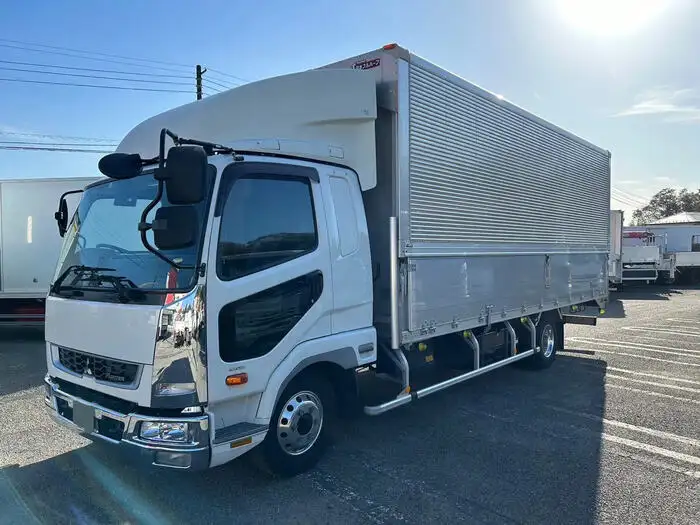 三菱 ファイター 中型/増トン ウイング エアサス ベッド の中古トラック【車両No.156903】