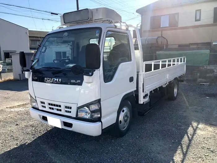 いすゞ エルフ 小型 平ボディ 床鉄板 PB-NKR81AR の中古トラック【車両No.157055】