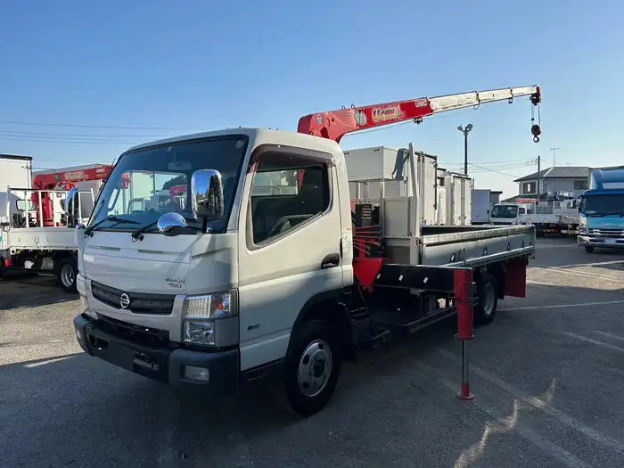日産 アトラス 小型 クレーン付 床鉄板 4段 の中古トラック【車両No.157403】