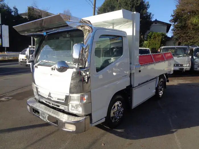 三菱 キャンター 小型 ダンプ Lゲート コボレーン の中古トラック【車両No.157408】