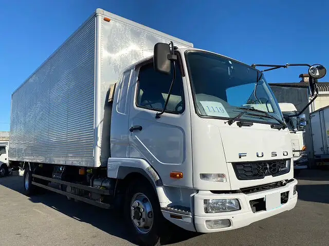 三菱 ファイター 中型/増トン アルミバン サイドドア ベッド の中古トラック【車両No.157427】