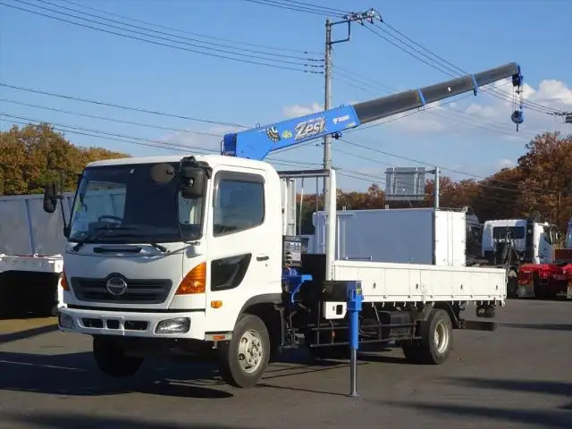 日野 レンジャー 中型/増トン クレーン付 4段 ラジコン の中古トラック【車両No.157585】