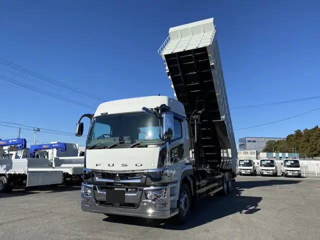 三菱 スーパーグレート 大型 ダンプ 土砂禁 ハイルーフ の中古トラック【車両No.157787】