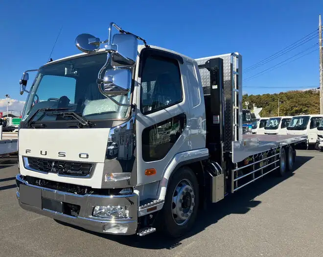 三菱 ファイター 中型/増トン 車両重機運搬 ラジコン ウインチ の中古トラック【車両No.157715】