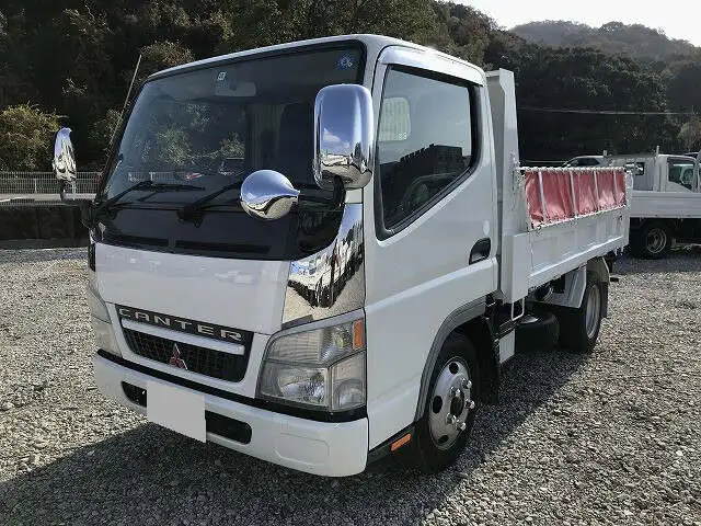 三菱 キャンター 小型 ダンプ 強化 コボレーン の中古トラック【車両No.157675】