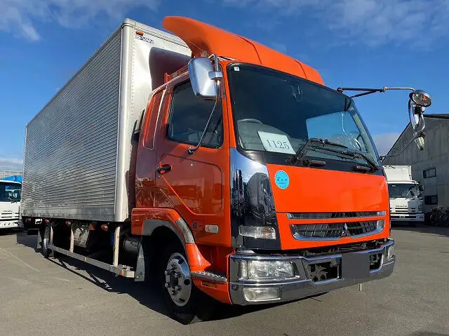 三菱 ファイター 中型/増トン アルミバン パワーゲート エアサス の中古トラック【車両No.157834】