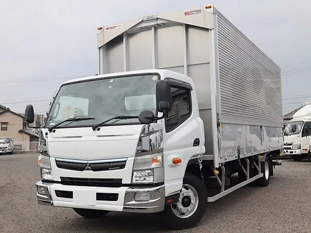 三菱 キャンター 小型 ウイング パワーゲート TPG-FED90 の中古トラック【車両No.158125】