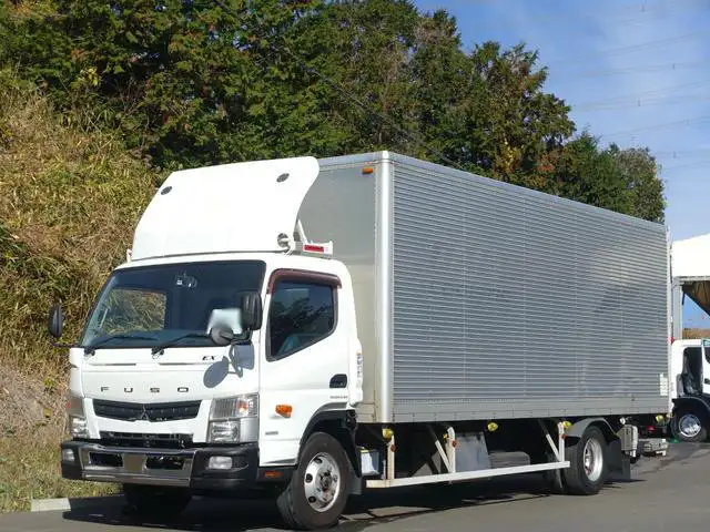三菱 キャンター 小型 アルミバン パワーゲート 床鉄板 の中古トラック【車両No.158307】