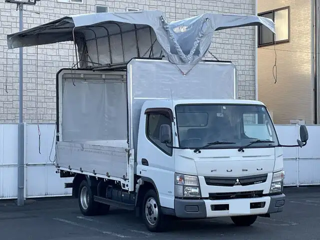 三菱 キャンター 小型 ウイング 幌ウイング TKG-FEB50 の中古トラック【車両No.158902】