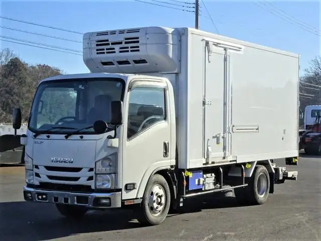 いすゞ エルフ 小型 冷凍冷蔵 低温 パワーゲート の中古トラック【車両No.158964】
