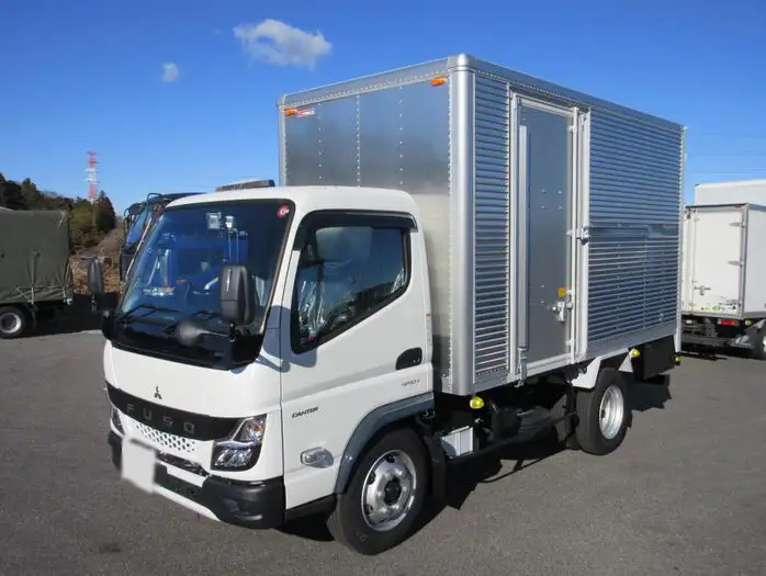 三菱 キャンター 小型 アルミバン サイドドア 3枚観音 の中古トラック【車両No.159373】