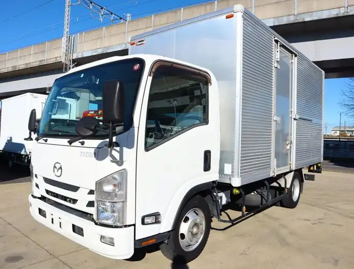 マツダ タイタン 小型 アルミバン パワーゲート サイドドア の中古トラック【車両No.159503】