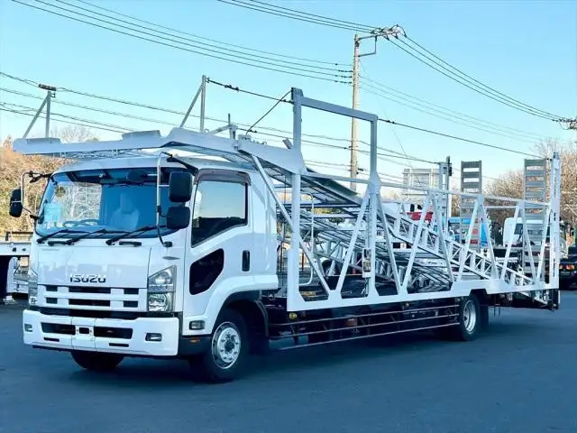 いすゞ フォワード 中型/増トン 車両重機運搬 ウインチ エアサス の中古トラック【車両No.159578】