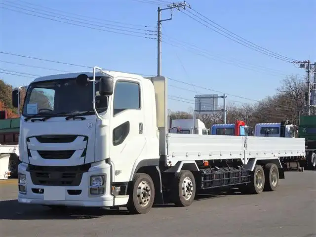 いすゞ ギガ 大型 平ボディ アルミブロック エアサス の中古トラック【車両No.159577】