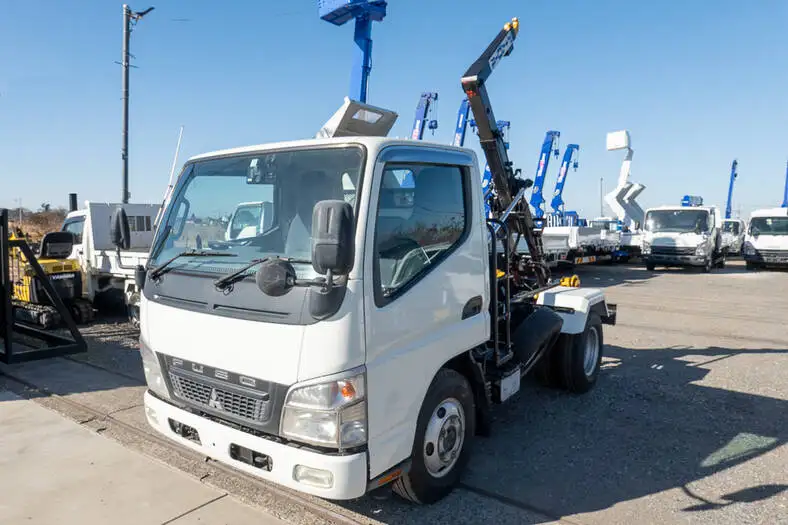 三菱 キャンター 小型 アームロール ツインホイスト PDG-FE73D の中古トラック【車両No.159748】