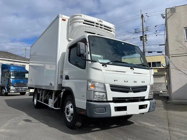 三菱 キャンター 小型 冷凍冷蔵 低温 パワーゲート の中古トラック【車両No.159744】