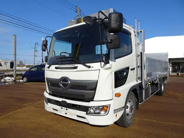 日野 レンジャー 中型/増トン 平ボディ パワーゲート アルミブロック の中古トラック【車両No.159857】