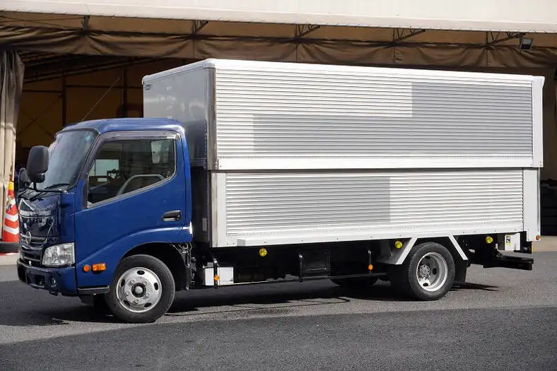日野 デュトロ 小型 アルミバン リンボー シャッター式 の中古トラック【車両No.159976】