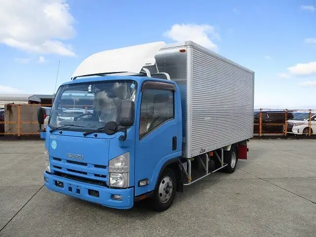 いすゞ エルフ 小型 アルミバン 床鉄板 シャッター式 の中古トラック【車両No.160047】