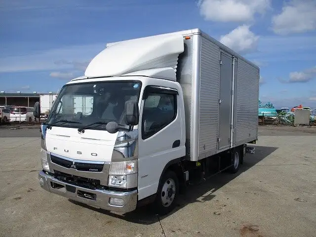 三菱 キャンター 小型 アルミバン パワーゲート サイドドア の中古トラック【車両No.160042】