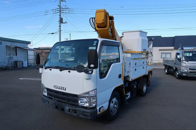 いすゞ エルフ 小型 高所・建柱車 高所作業車 BKG-NKR85AN の中古トラック【車両No.159739】