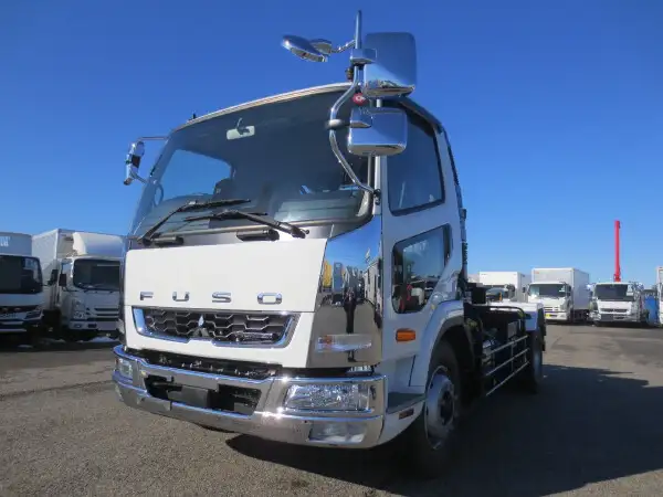 三菱 ファイター 中型/増トン アームロール ツインホイスト 2KG-FK72FZ の中古トラック【車両No.159800】