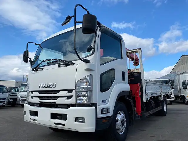 いすゞ フォワード 中型/増トン クレーン付 4段 ラジコン の中古トラック【車両No.160175】