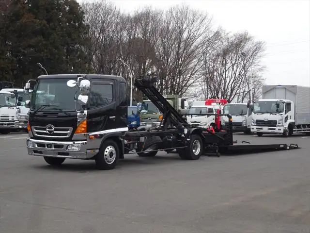日野 レンジャー 中型/増トン 車両重機運搬 ラジコン ウインチ の中古トラック【車両No.160336】