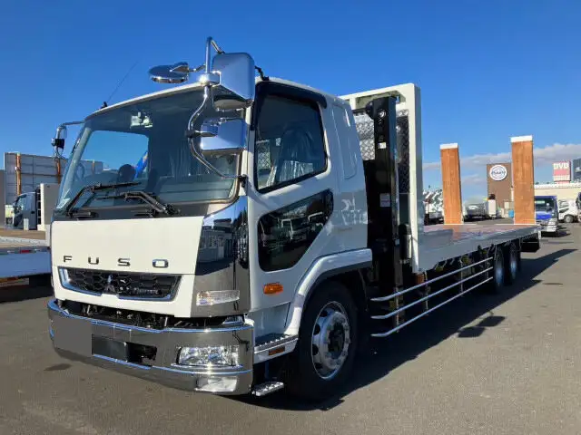 三菱 ファイター 中型/増トン 車両重機運搬 ラジコン ウインチ の中古トラック【車両No.160465】