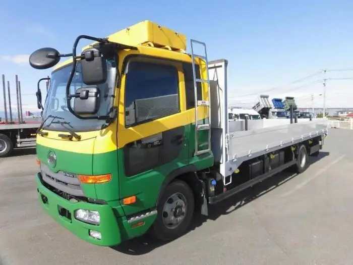 日産UD コンドル 中型/増トン 平ボディ アルミブロック ベッド の中古トラック【車両No.160435】