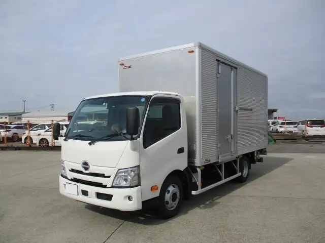 日野 デュトロ 小型 アルミバン パワーゲート サイドドア の中古トラック【車両No.161221】