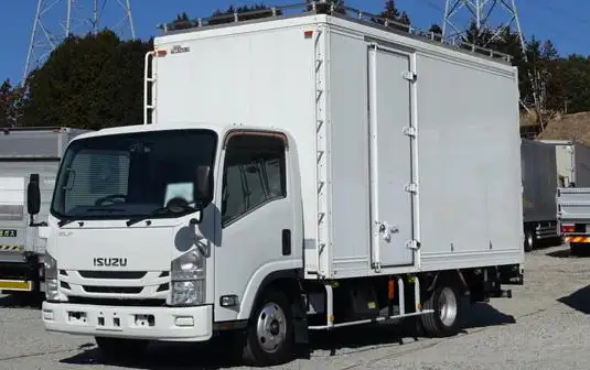 いすゞ エルフ 小型 アルミバン パワーゲート サイドドア の中古トラック【車両No.161205】