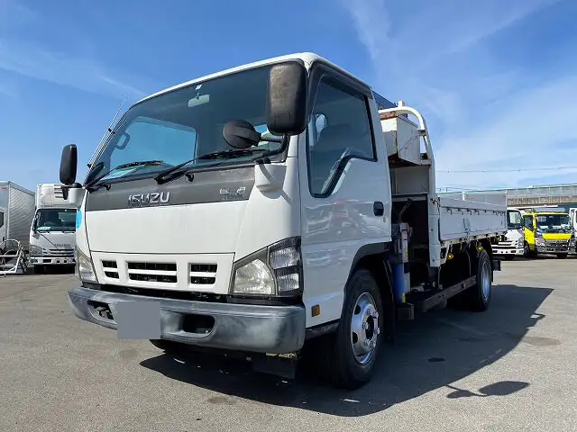いすゞ エルフ 小型 クレーン付 6段 ラジコン の中古トラック【車両No.161163】
