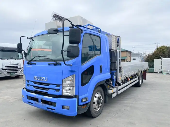 いすゞ フォワード 中型/増トン クレーン付 アルミブロック 4段 の中古トラック【車両No.161356】