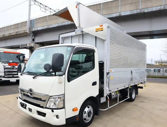 日野 デュトロ 小型 ウイング 床鉄板 2RG-XZU712M の中古トラック【車両No.161715】