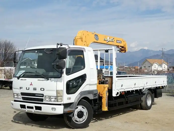 三菱 ファイター 中型/増トン クレーン付 エアサス 4段 の中古トラック【車両No.161842】