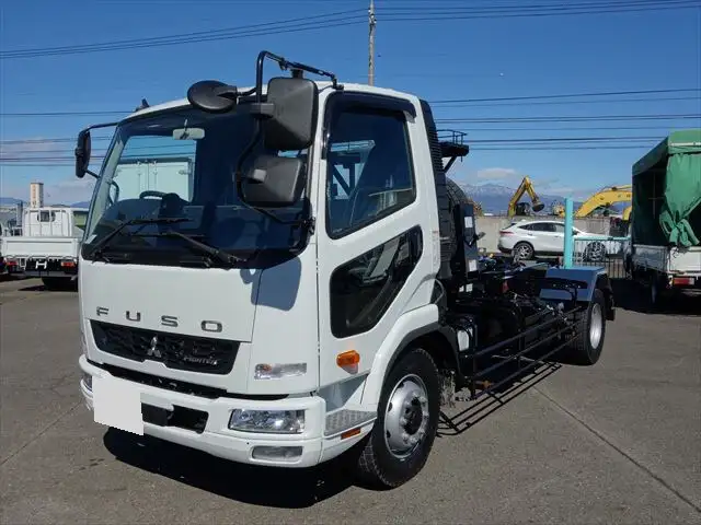 三菱 ファイター 中型/増トン アームロール ツインホイスト 2KG-FK72FZ の中古トラック【車両No.161764】