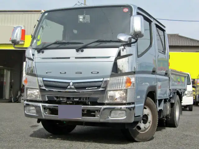 三菱 キャンター 小型 平ボディ Wキャブ 床鉄板 の中古トラック【車両No.161554】