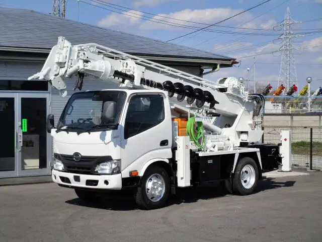 日野 デュトロ 小型 高所・建柱車 建柱車 TKG-XZU602F の中古トラック【車両No.161654】