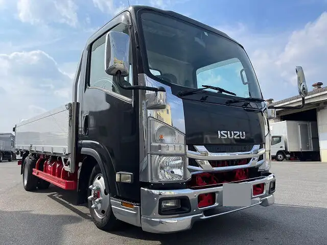 いすゞ エルフ 小型 平ボディ アルミブロック TRG-NLS85AR の中古トラック【車両No.162064】