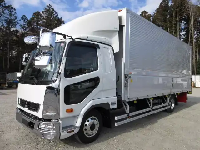 三菱 ファイター 中型/増トン ウイング エアサス ベッド の中古トラック【車両No.162145】