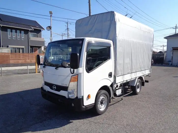 日産 アトラス 小型 平ボディ 幌 TKG-SZ5F24 の中古トラック【車両No.162244】
